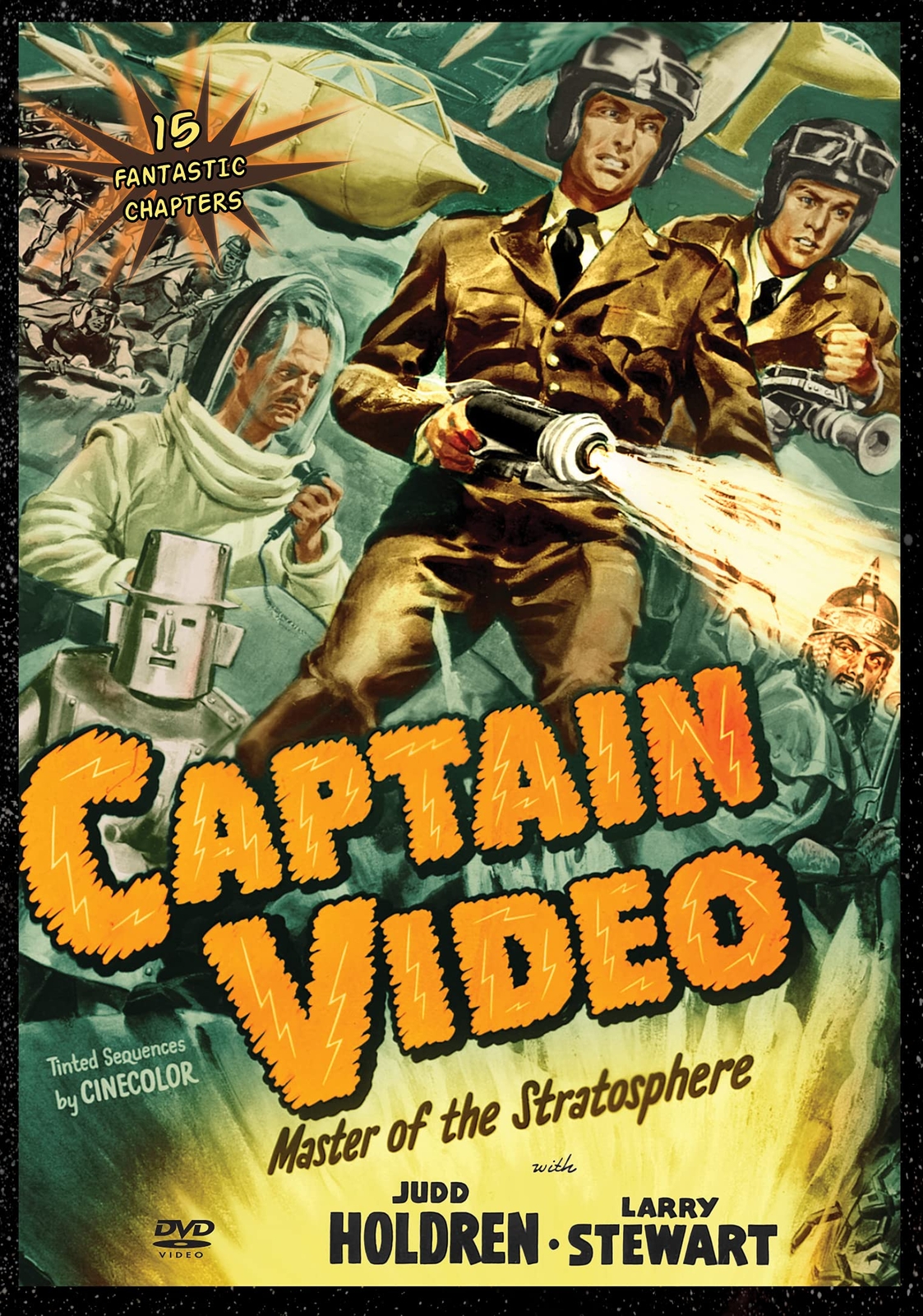 Captain Video (DVD) Larry Stewart George Eldredge Judd Holdren Gene Roth