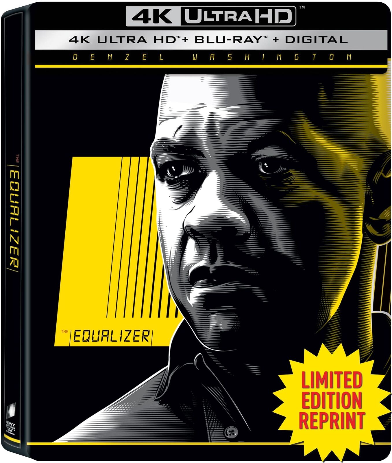 Equalizer, The - UHD/Blu-ray + Digital + Steelbook (4K UHD Blu-ray)