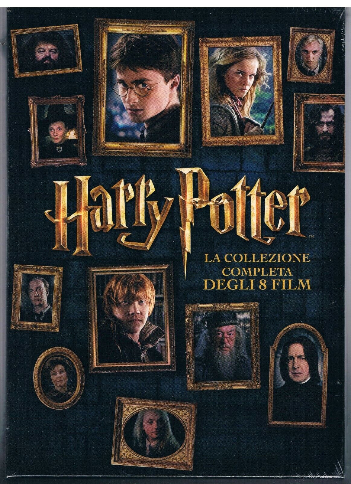 HARRY POTTER LA COLLEZIONE COMPLETA DEGLI 8 FILM BOX 8 DVD F.C.NUOVO SIGILLATO!!