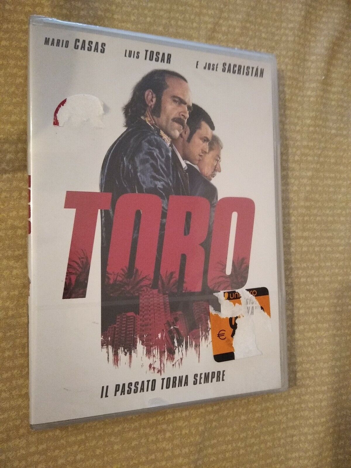 DVD - TORO il passato torna sempre - Casas Tosar Sacristán NUOVO SIGILLATO