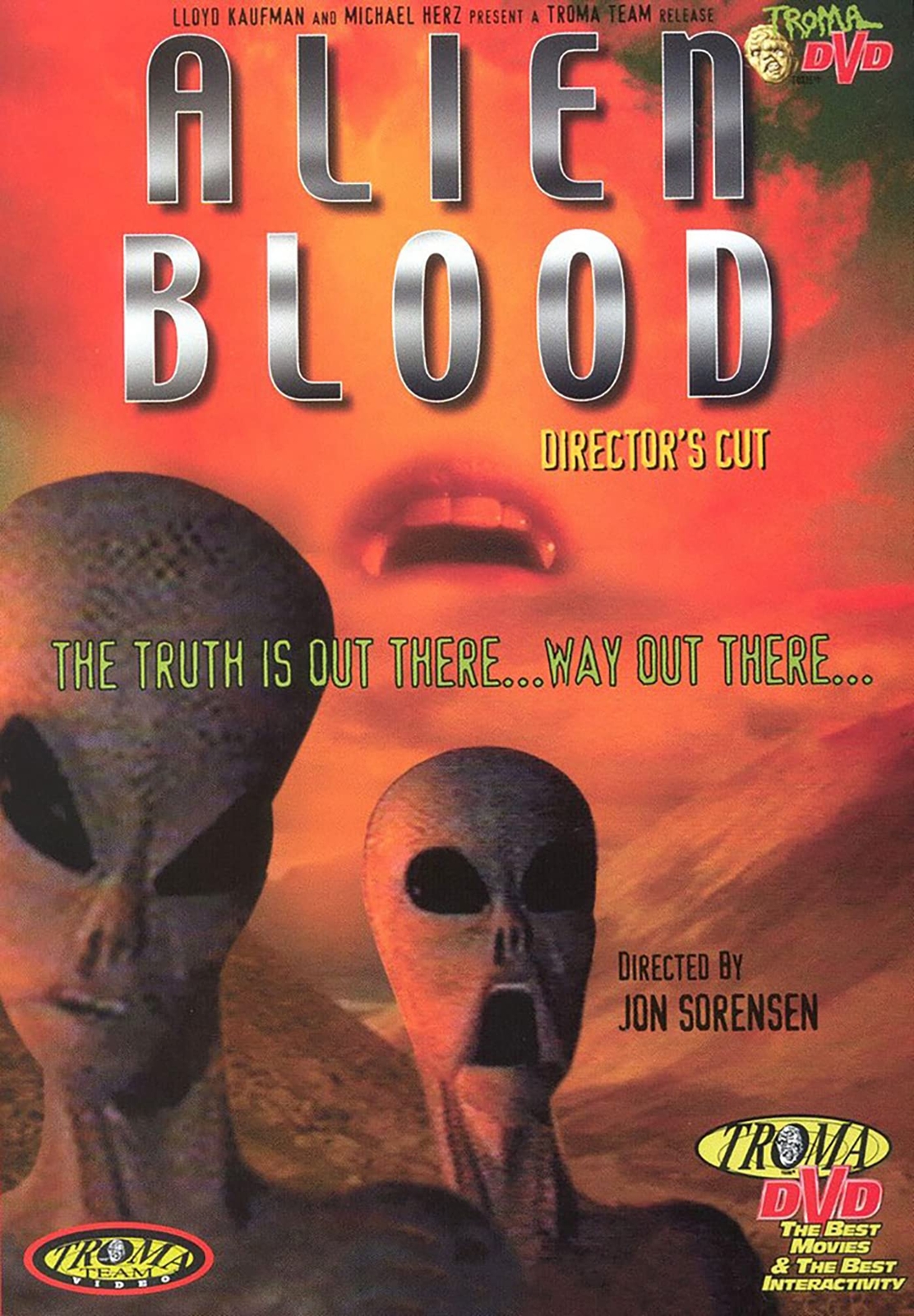 Alien Blood (DVD) Francesca Manning Rebecca Stirling Glyn Whiteside