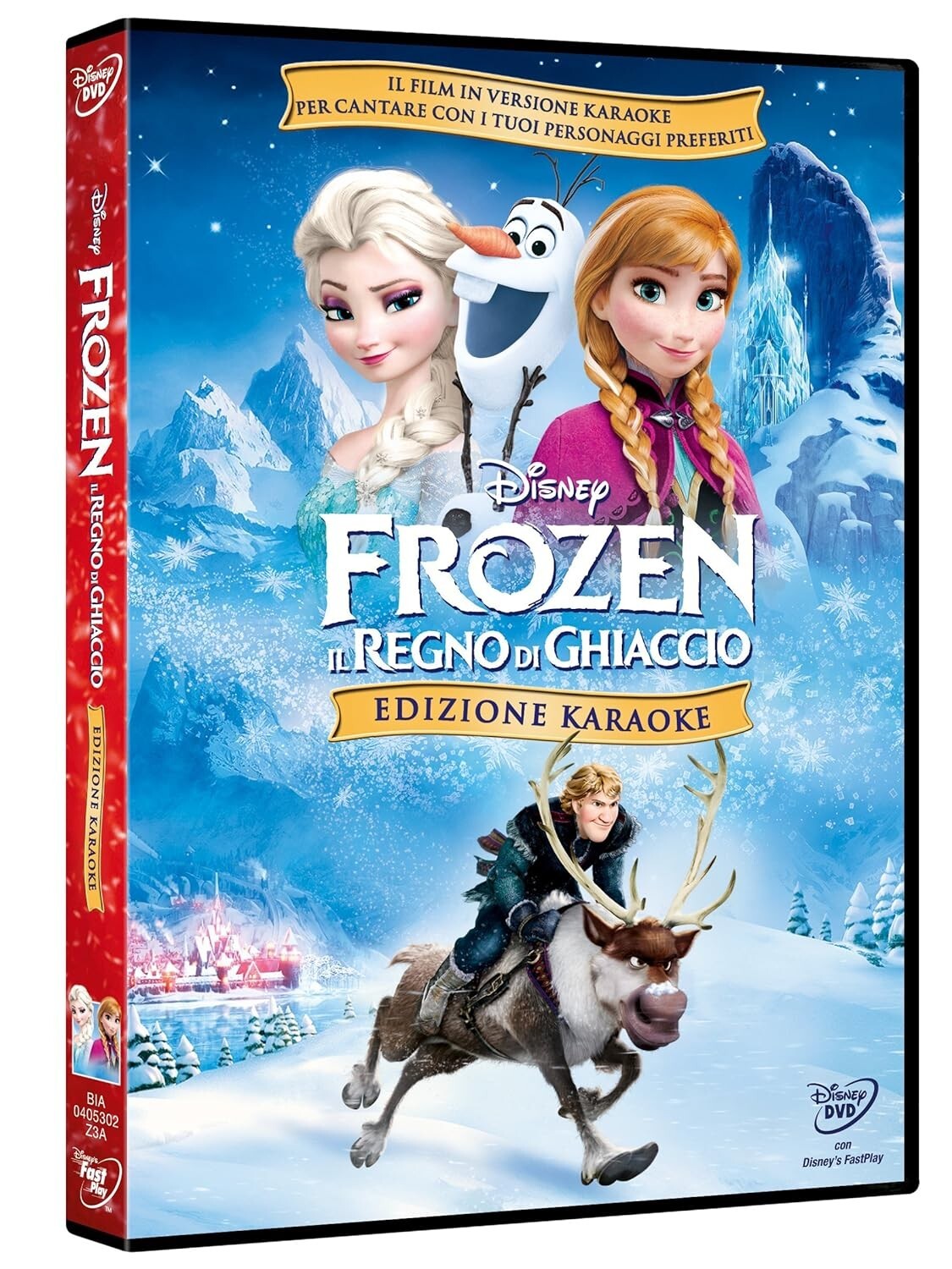 Dvd FROZEN IL REGNO DI GHIACCIO - EDIZIONE KARAOKE Disney nuovo sigillato
