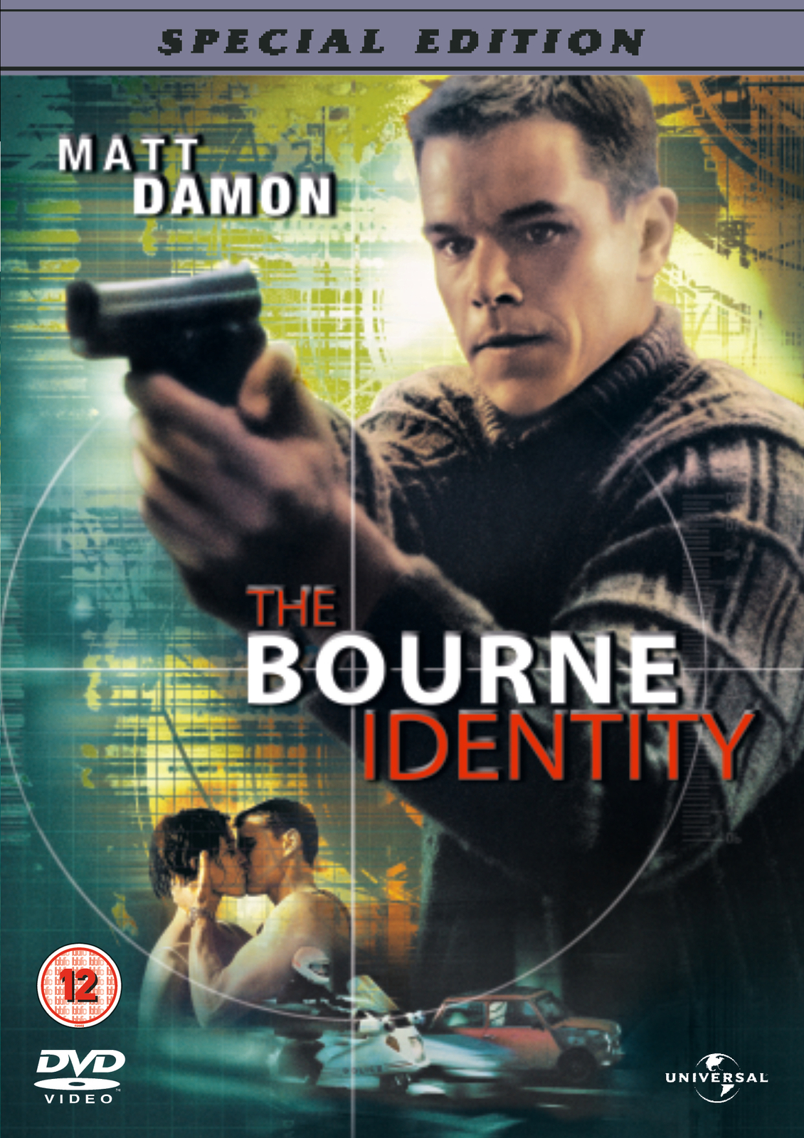The Bourne Identity (DVD) Tim Dutton Julia Stiles Gabriel Mann Franka Potente