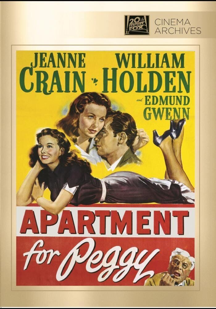 Apartment For Peggy (DVD) Edmund Gwenn Jeanne Crain William Holden