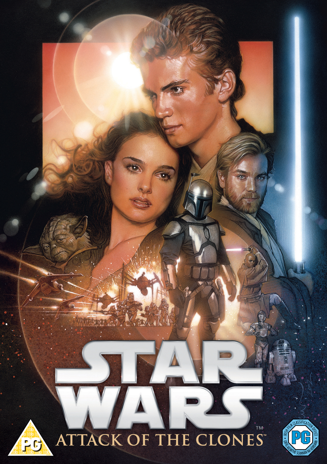 Star Wars: Episode II - Attack of the Clones (DVD) Christopher Lee Jimmy Smits