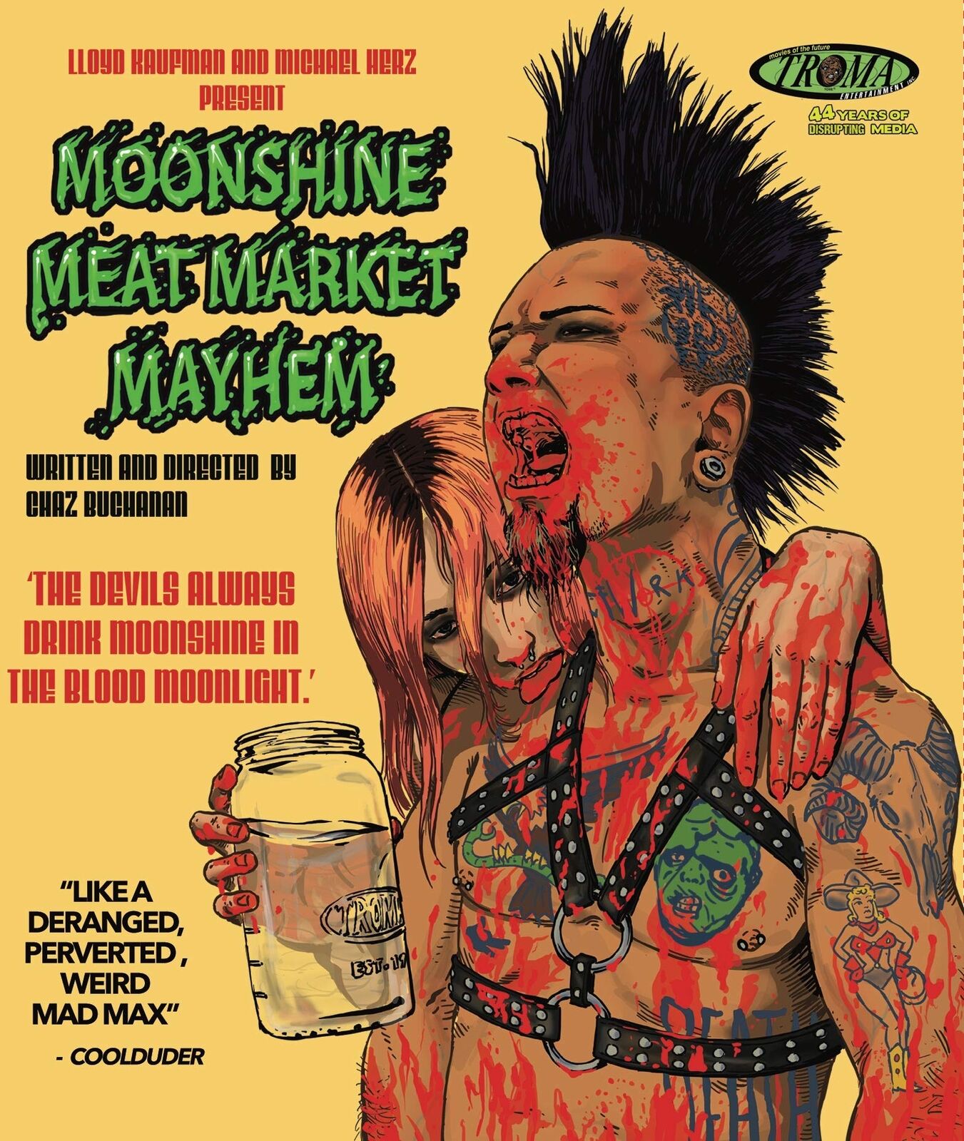 Moonshine Meat Market Mayhem (Blu-ray) Cory Werthen James D. Pruit Sam E. Bone