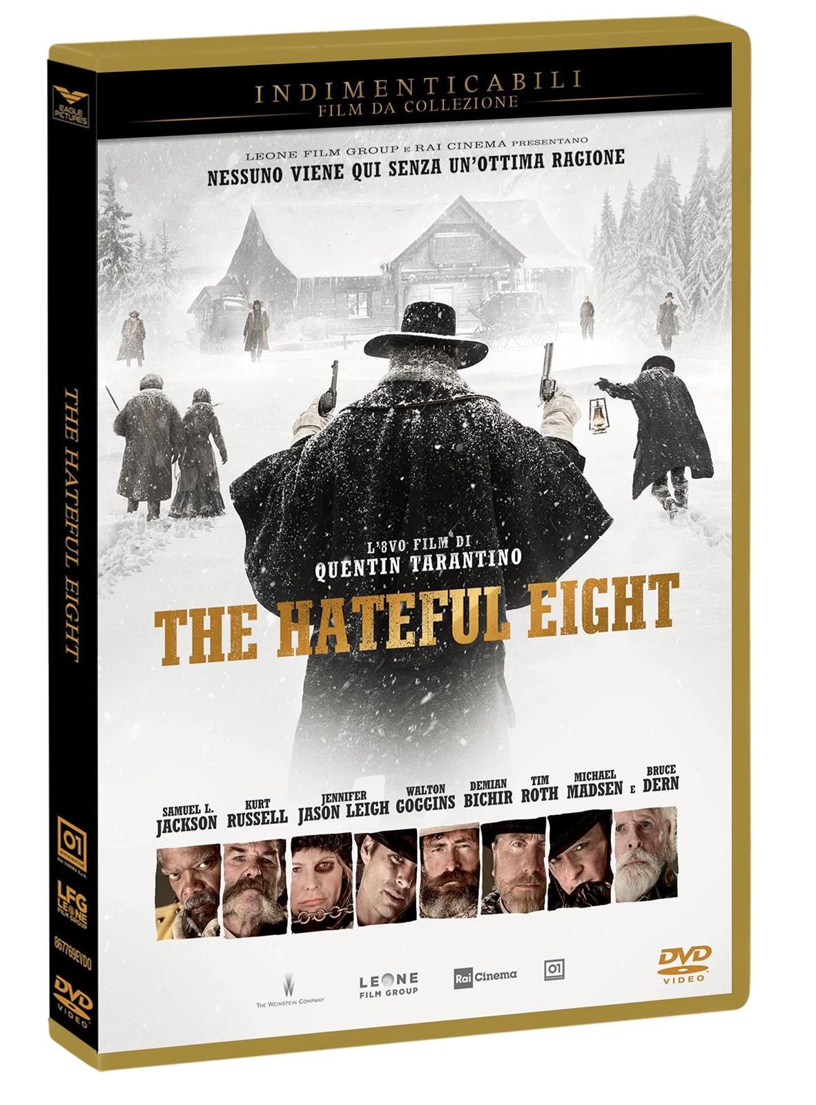 The Hateful Eight (DVD) Samuel L. Jackson Kurt Russell Jennifer Jason Leigh