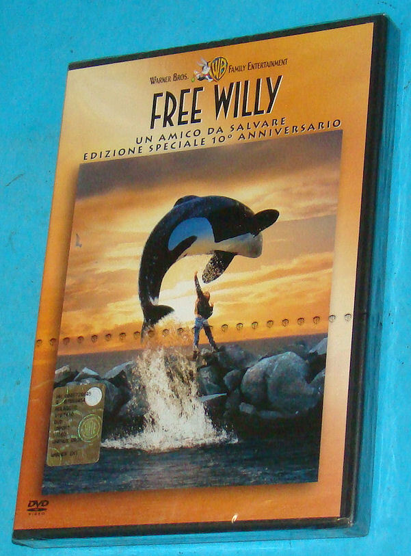 Free Willy - Un Amico da Salvare Edizione Speciale Anniversario - DVD New Nuovo