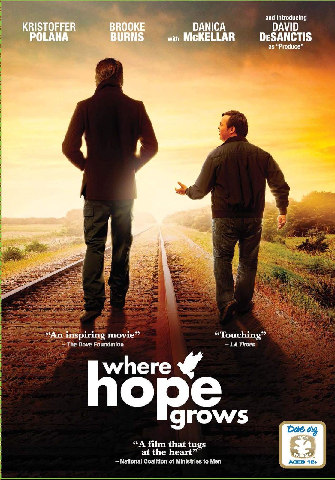 Where Hope Grows (DVD) Danica McKellar William Zabka