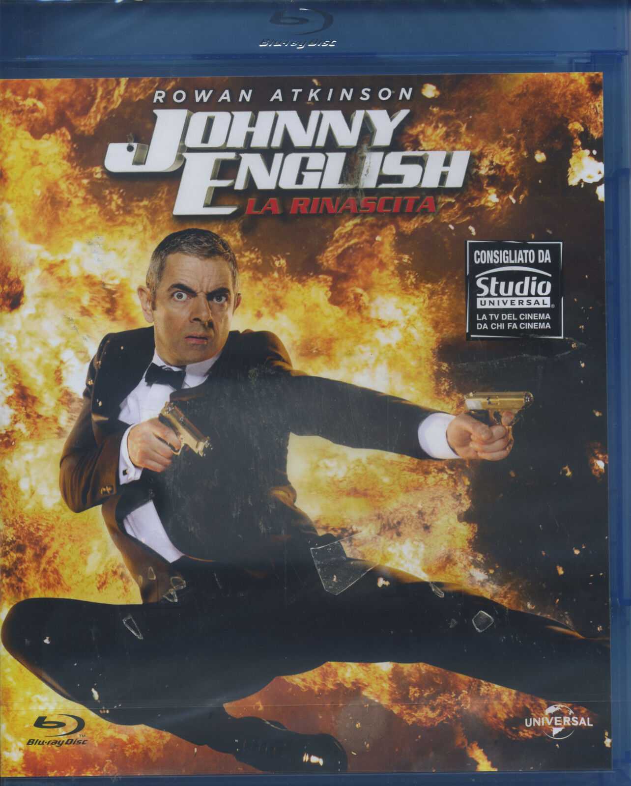 JOHNNY ENGLISH - LA RINASCITA  con Rowan Atkinson BLU RAY NUOVO