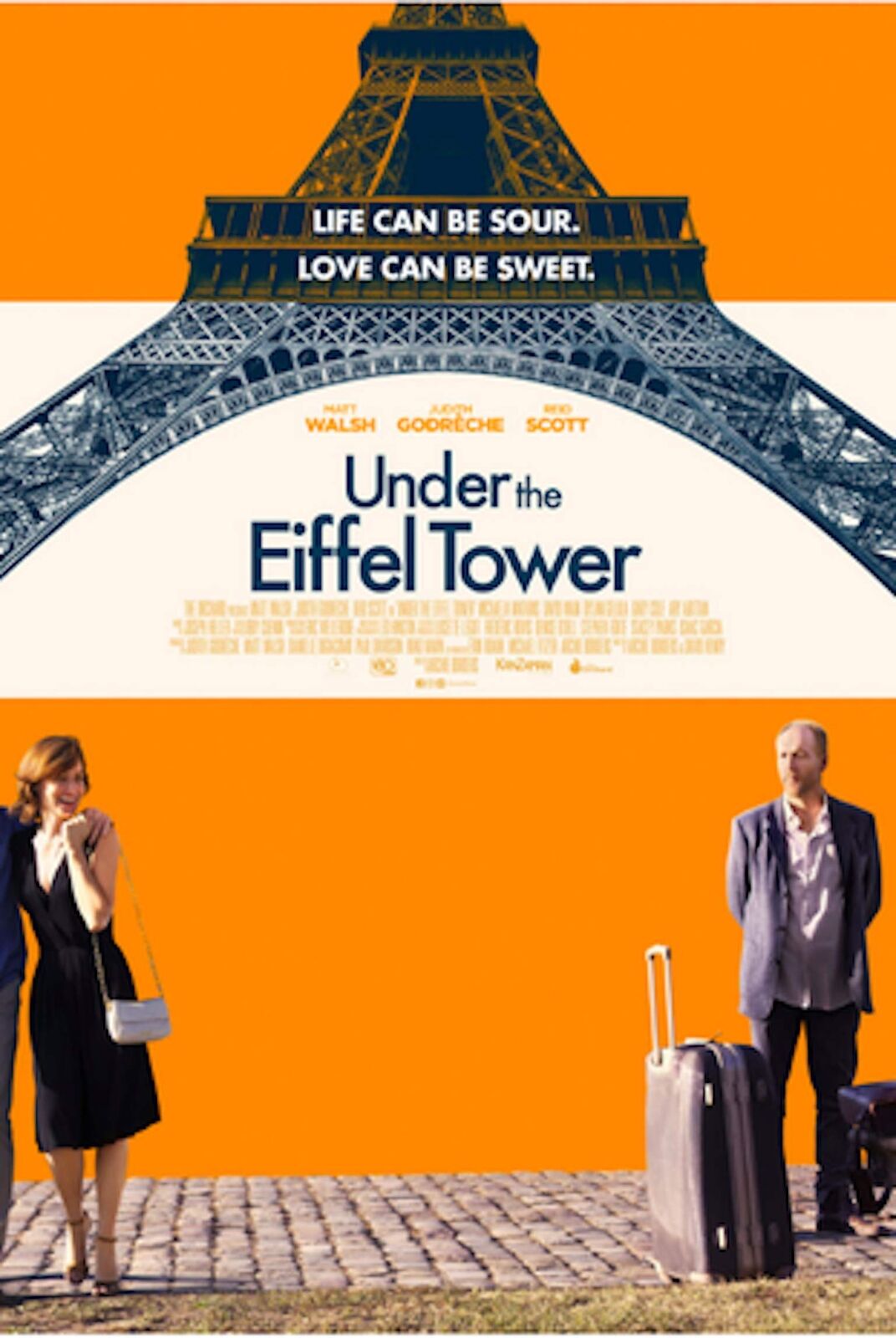 Under the Eiffel Tower (DVD) Gary Cole Judith Godreche Michaela Watkins
