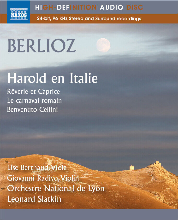 Berlioz: Harold En Italie (Blu-ray) Lise Berthaud Giovanni Radivo