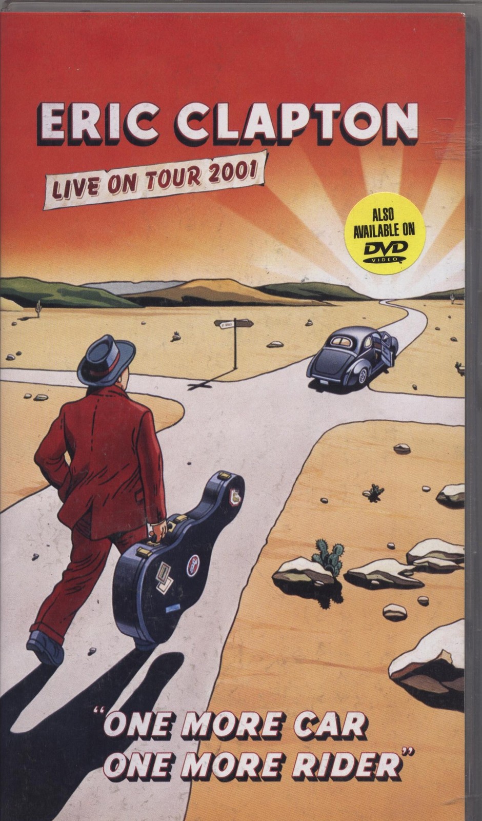 Eric Clapton One More Car, One More Rider Live - VHS 2002 NEW NOT SEALED