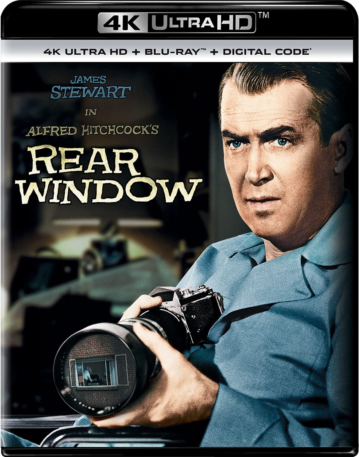 Rear Window 4K UHD (4K UHD Blu-ray) James Stewart Grace Kelly Wendell Corey