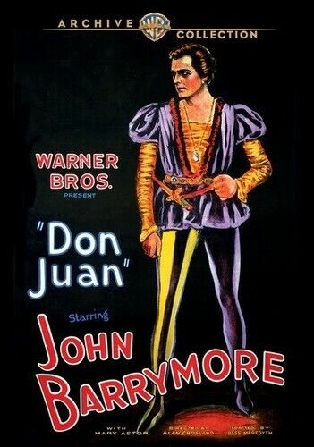 Don Juan DVD (1926) - John Barrymore,Mary Astor , Warner Oland, Myrna Loy
