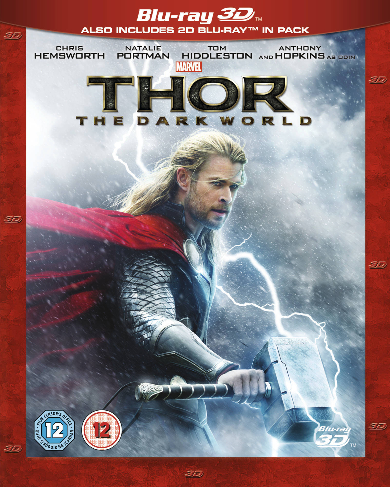 Thor: The Dark World (Blu-ray) Kat Dennings Zachary Levi Stellan Skarsgård