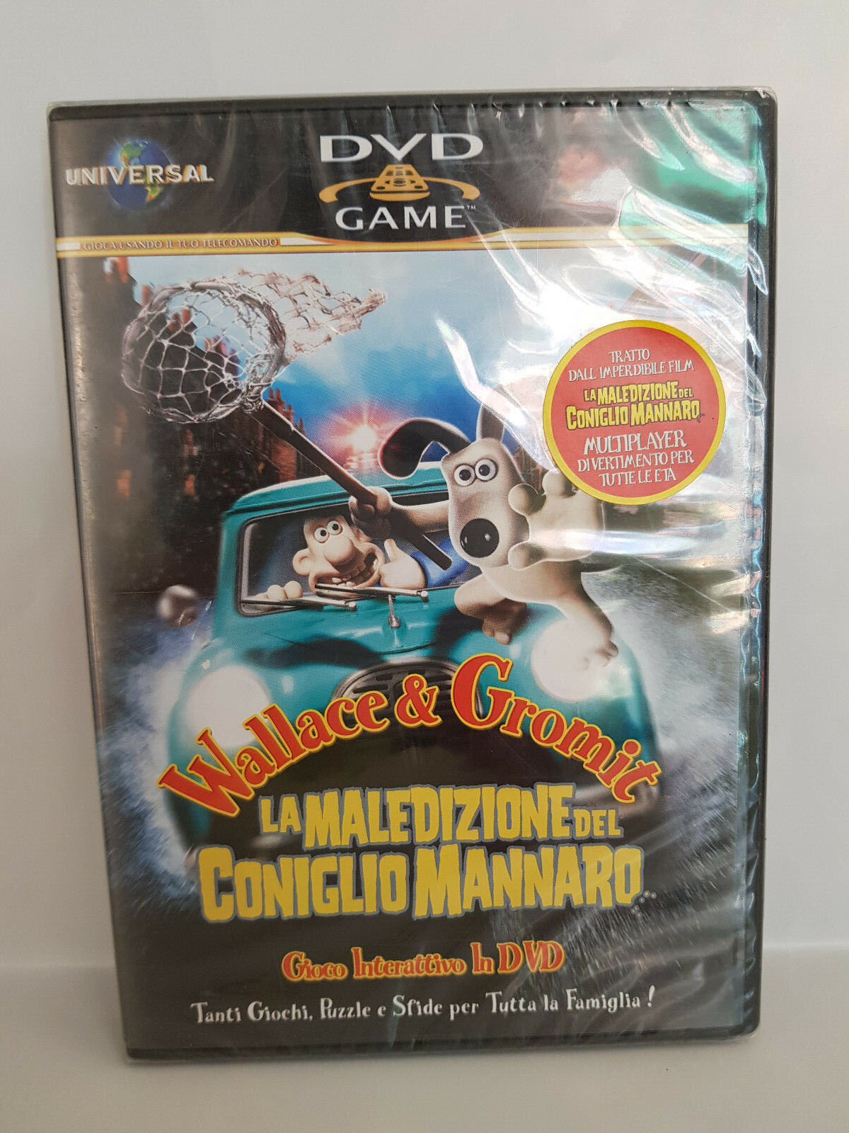 WALLACE E GROMIT - LA MALEDIZIONE DEL CONIGLIO MANNARO -  GIOCO INTERATTIVO DVD