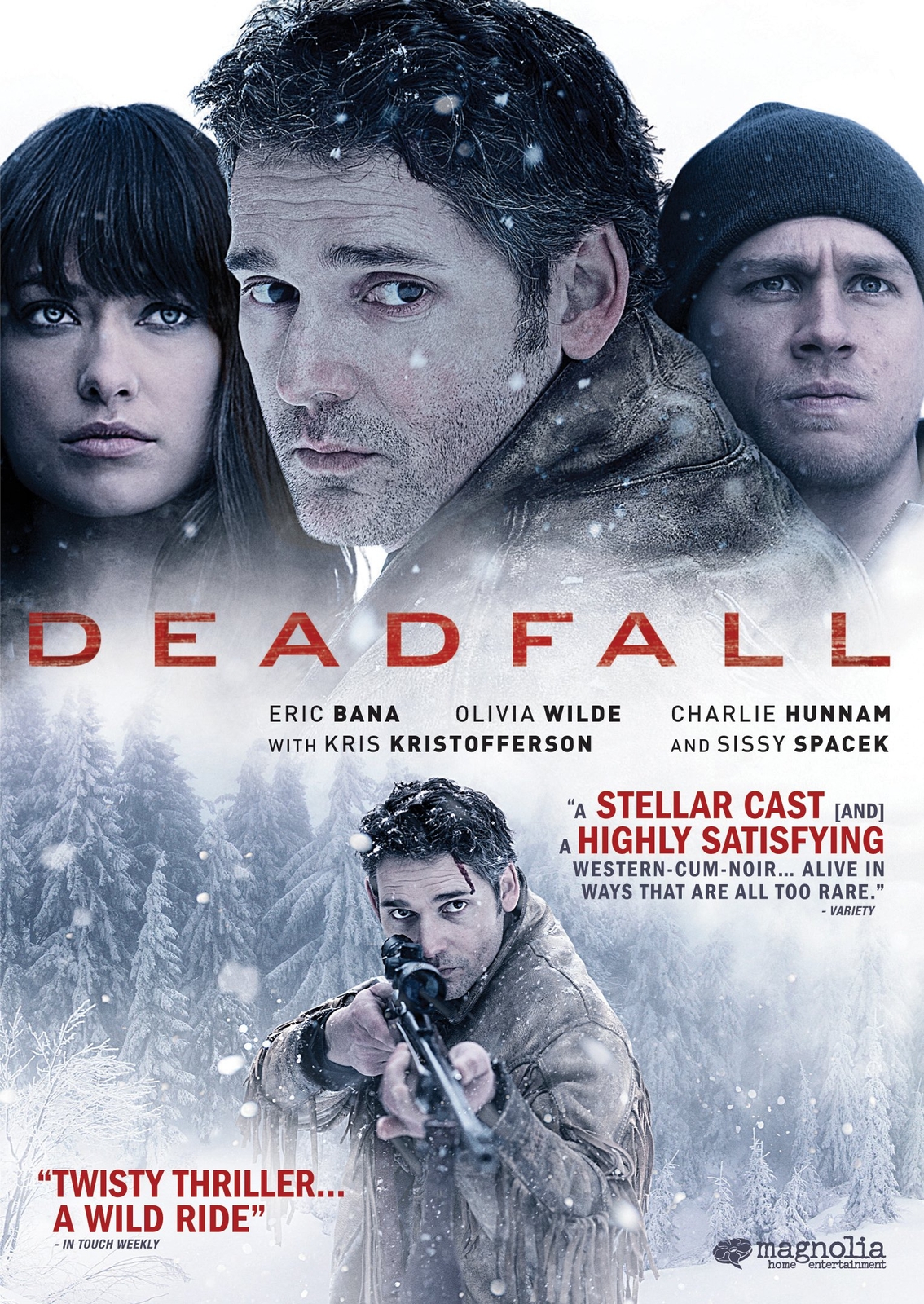 Deadfall (DVD) Eric Bana Olivia Wilde Charlie Hunnam Sissy Spacek