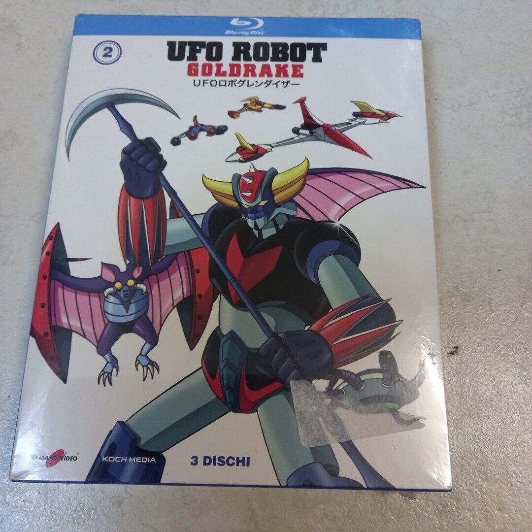 Ufo Robot Goldrake Volume 2..... 3 Blu-ray Nuovo Sigillato