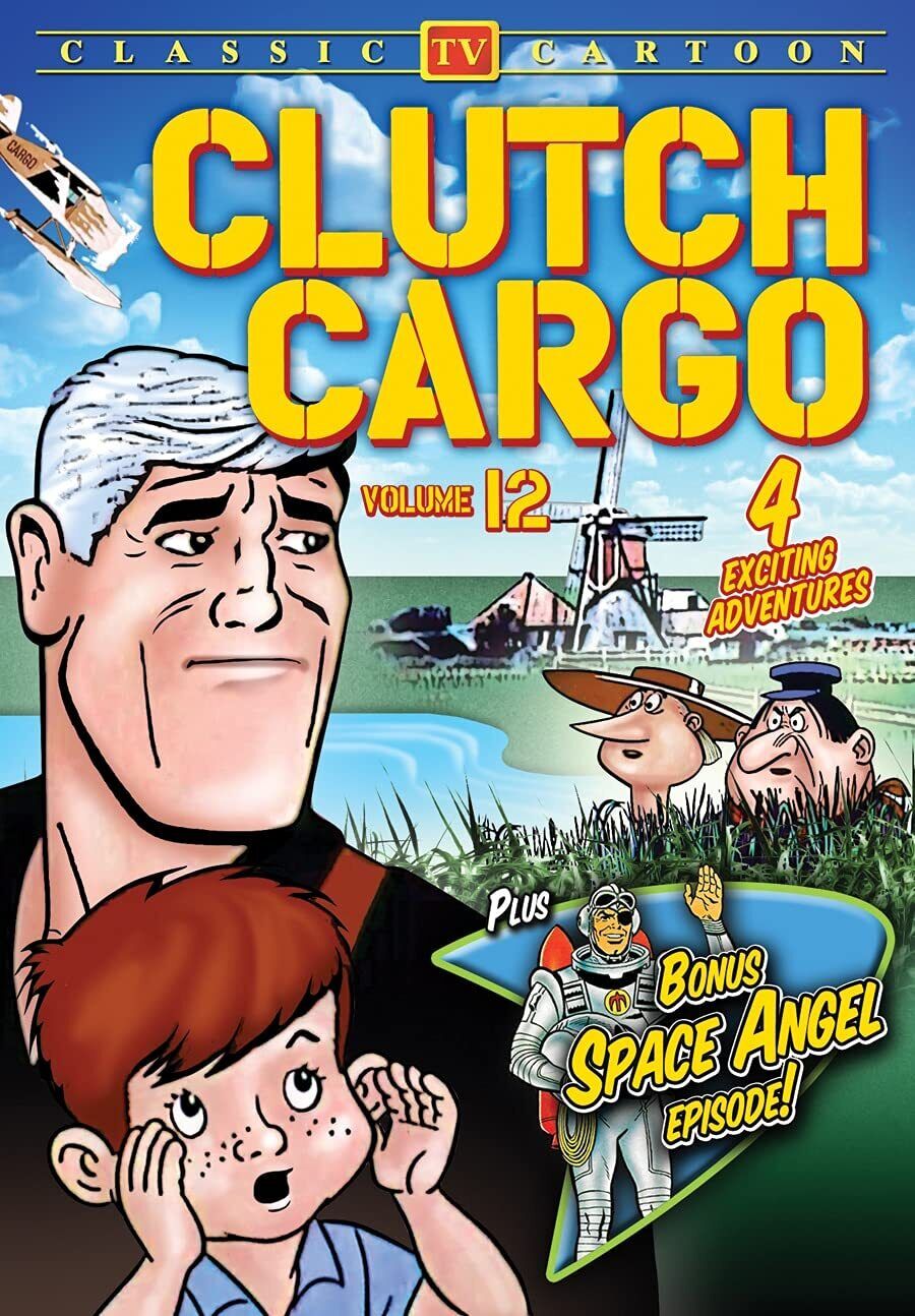 Clutch Cargo Volume 12 (plus Bonus Episode of 'Space Angel') (DVD) Hal Smith