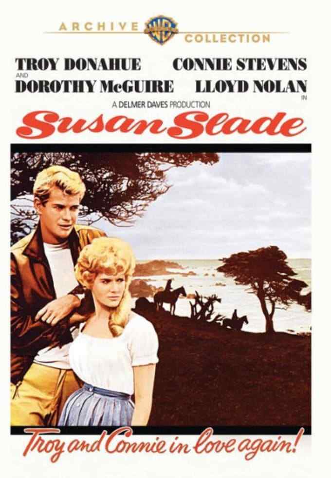 Susan Slade DVD 1961 Troy Donahue,Connie Stevens,Dorothy Mcguire,Lloyd Nolan