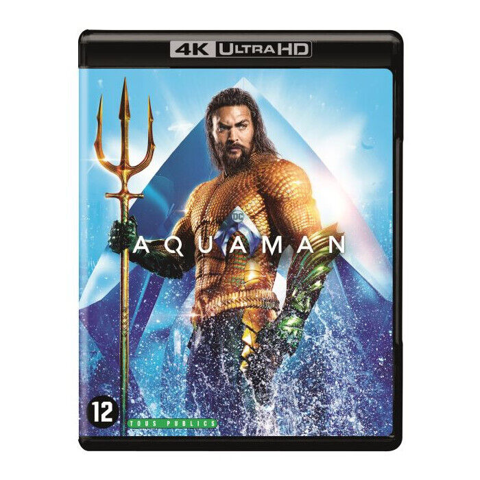 Aquaman Blu-Ray 4K + Blu-Ray Nuova