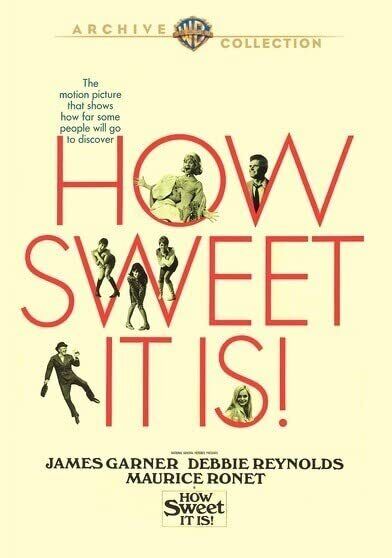 How Sweet It Is (DVD) Debbie Reynolds James Garner Maurice Ronet Paul Lynde