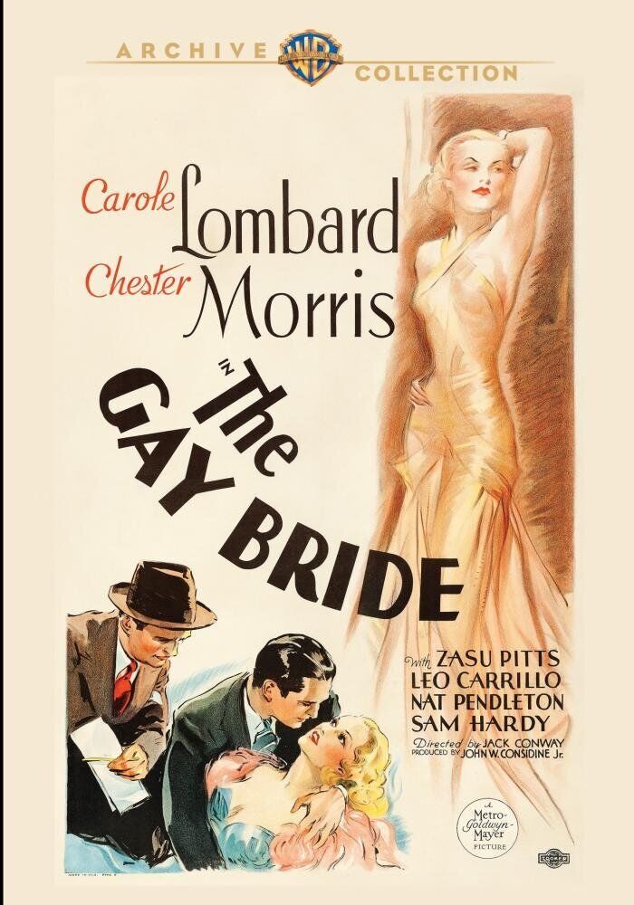The Gay Bride (DVD) Sam Hardy Walter Walker ZaSu Pitts Carole Lombard