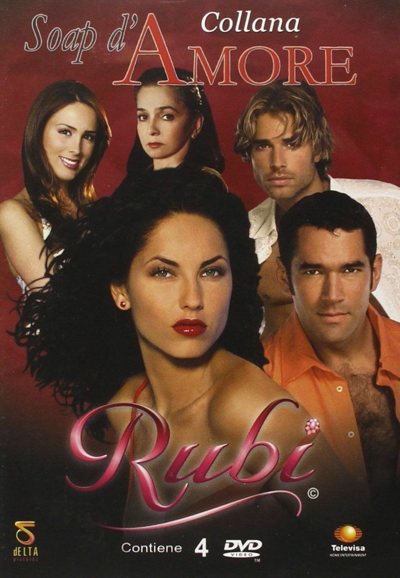 Telenovelas RUBI 4 DVD in BOX miglior telenovela 2004 Amore DVD NUOVO