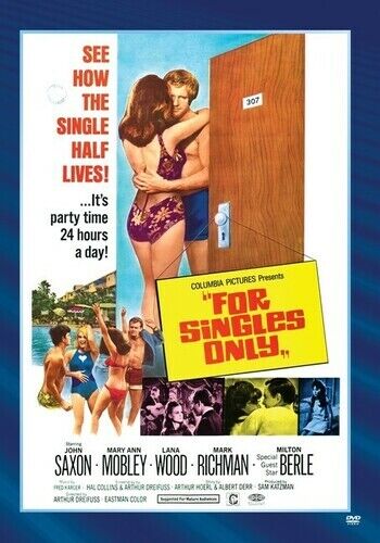 Per Singles Solo (1968) DVD - Ann Elder, Mary Ann Mobley, John Saxon, Lana Legno