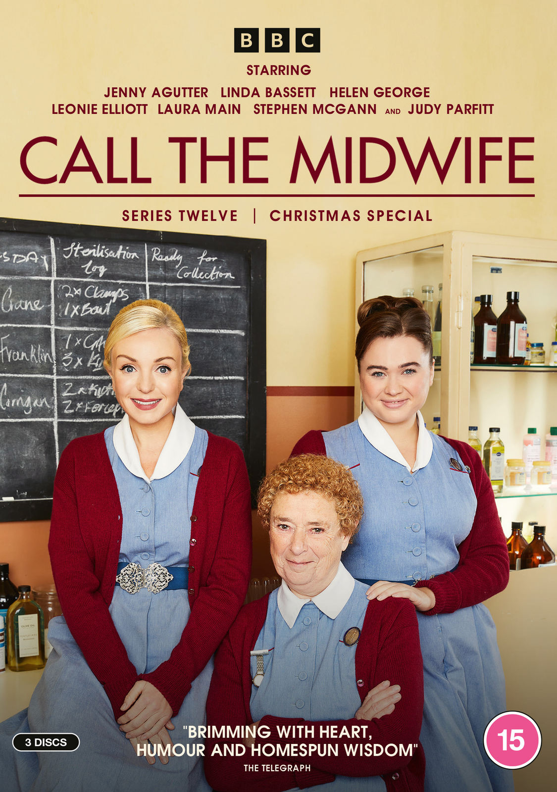 Call the Midwife: Series Twelve (DVD) Stephen McGann Judy Parfitt Zephryn Taitte