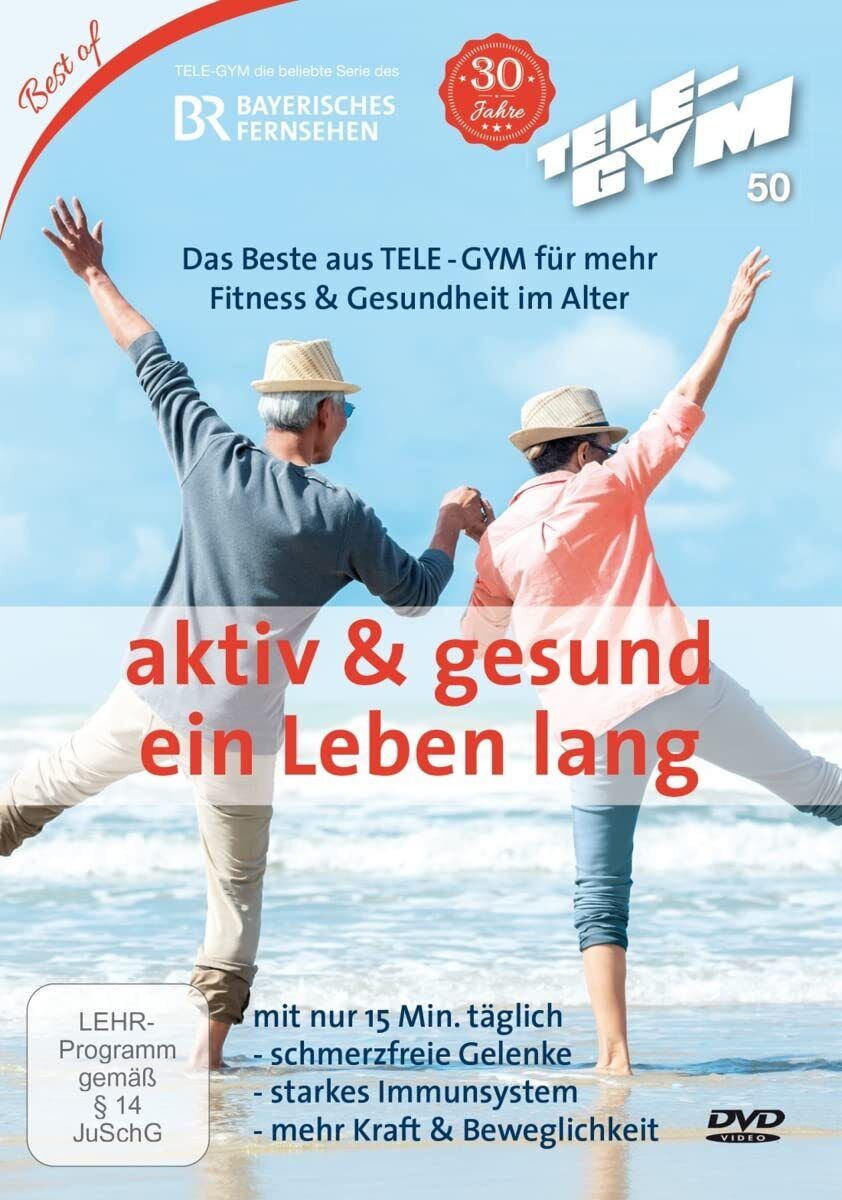 TELE-GYM 50 aktiv & gesund ein Leben lang (DVD) Gabi Fastner Mia Schmidt