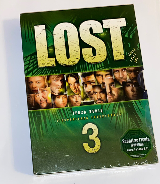 LOST TERZA SERIE RARO DVD EDIZIONE VENDITA ITALIA FUORI CATALOGO - SIGILLATO