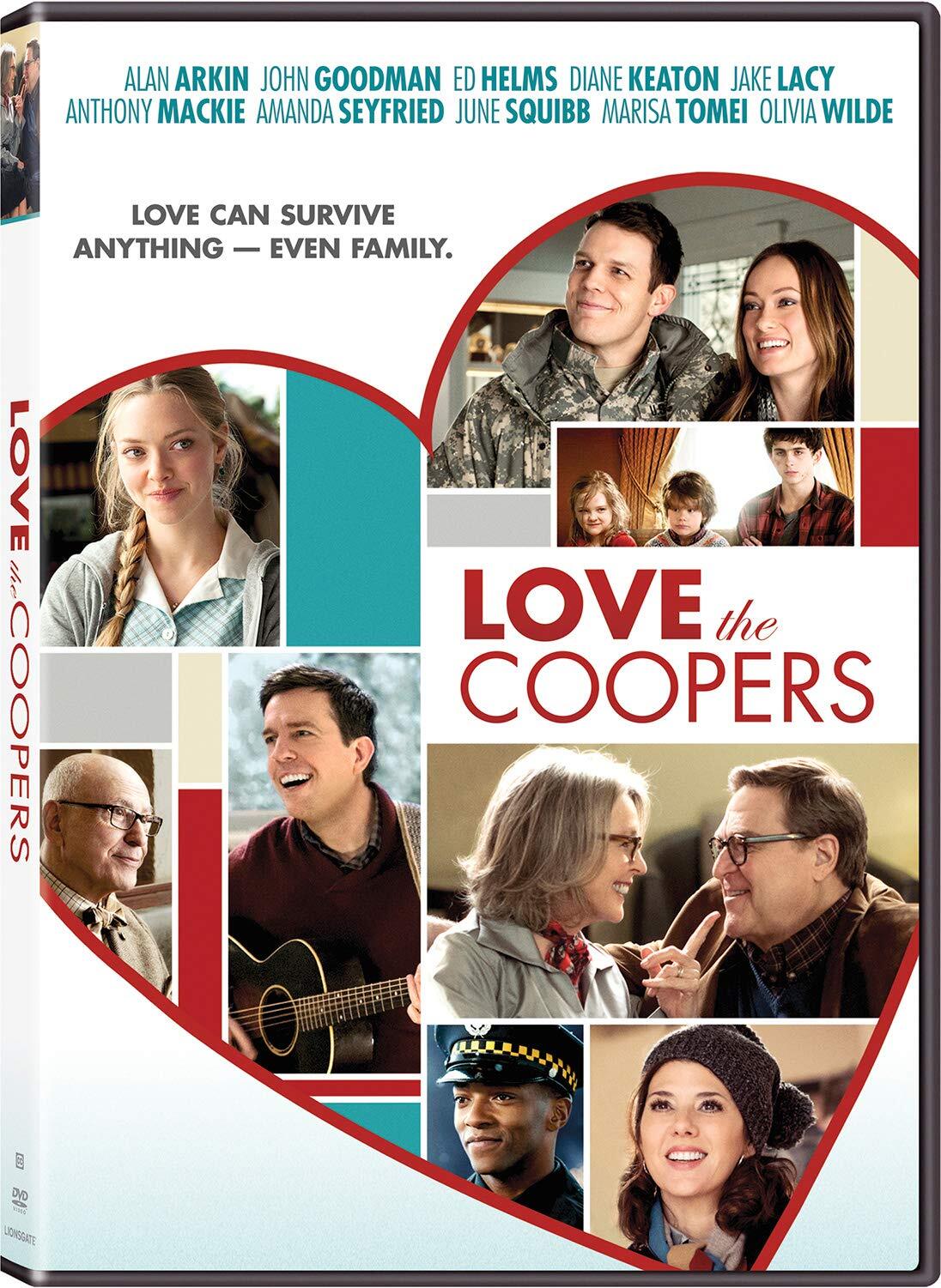 Love The Coopers (DVD) Diane Keaton John Goodman Ed Helms Alex Borstein