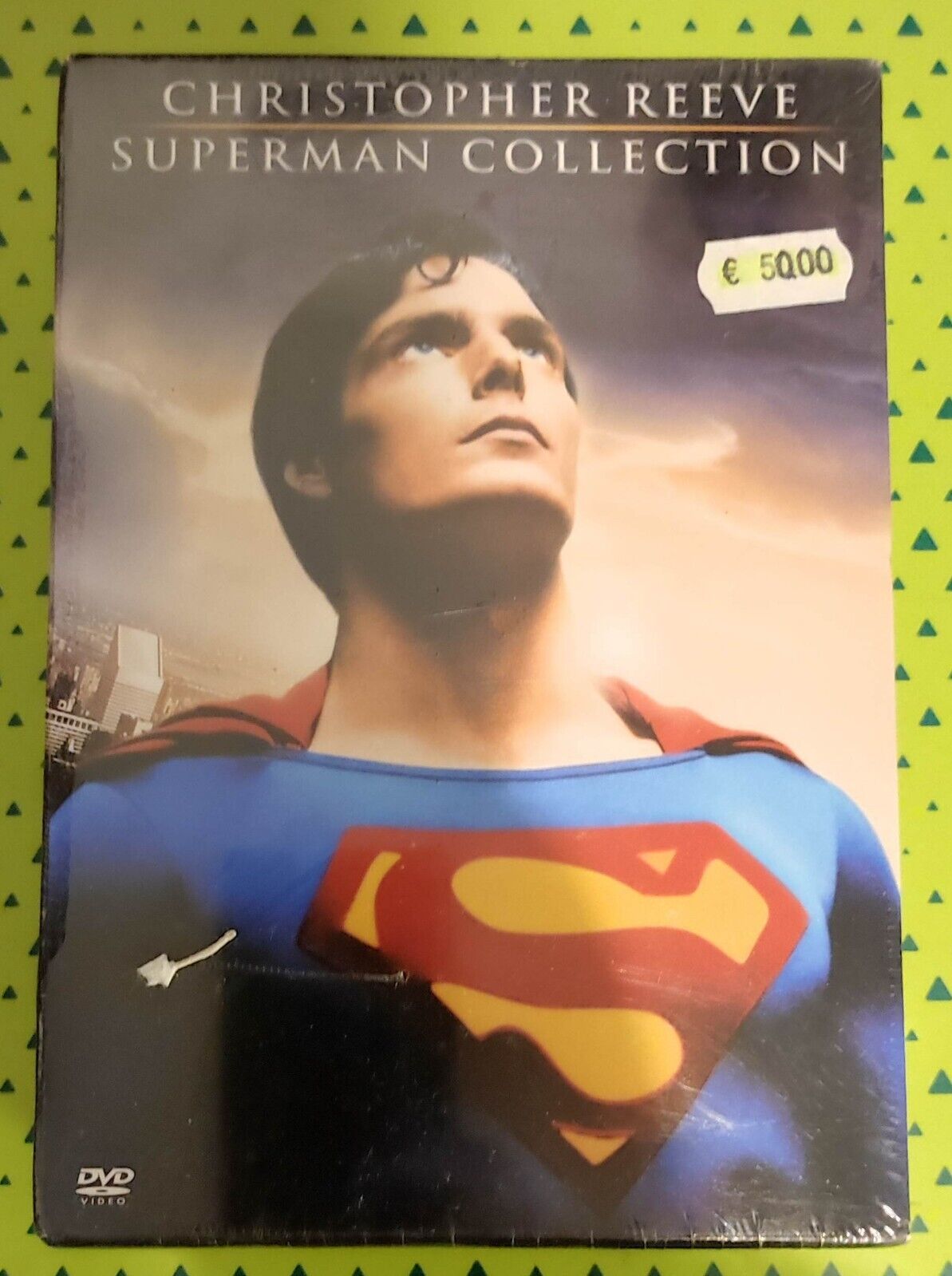 SUPERMAN COLLECTION CHRISTOPHER REEVE (9 DISCHI) DVD SEALED