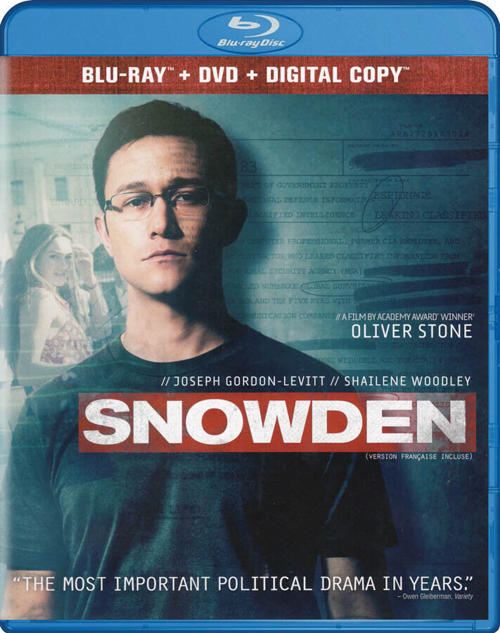 Snowden ( Blu-Ray/DVD/Digitale Copia) (Blu-Ra Nuovo Blu