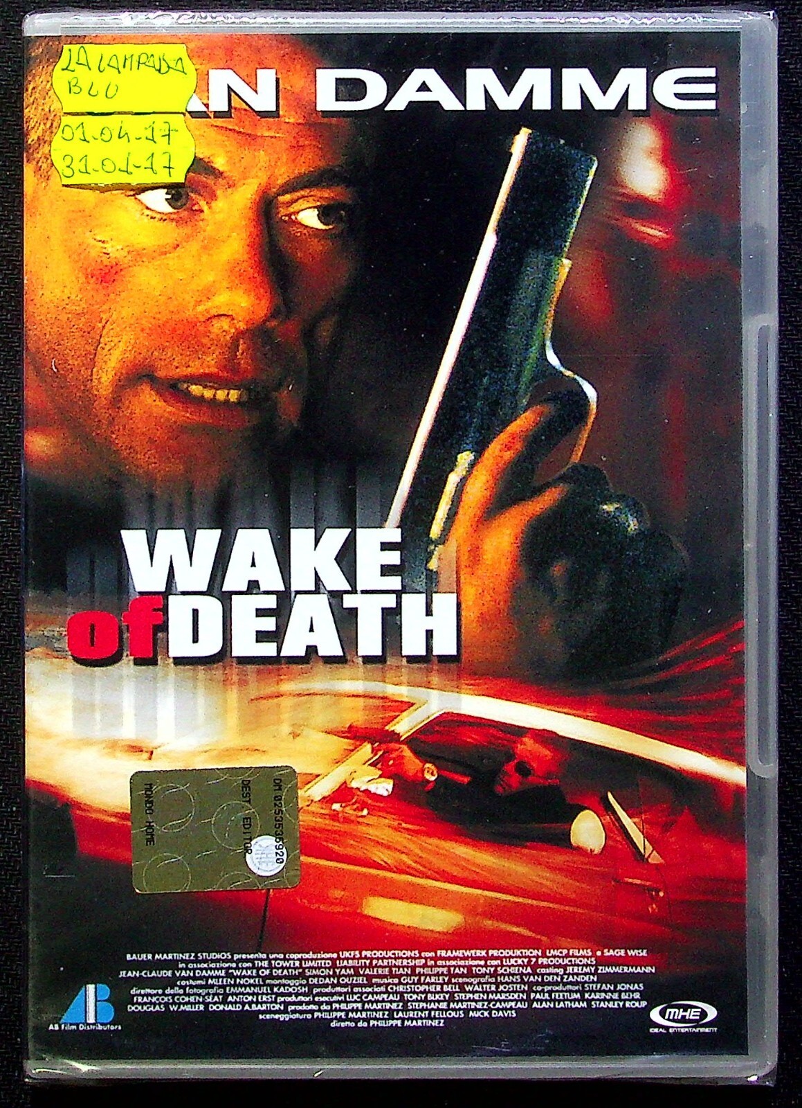 Wake Of Death Van Damme Dvd Sealed Sigillato Van Damme