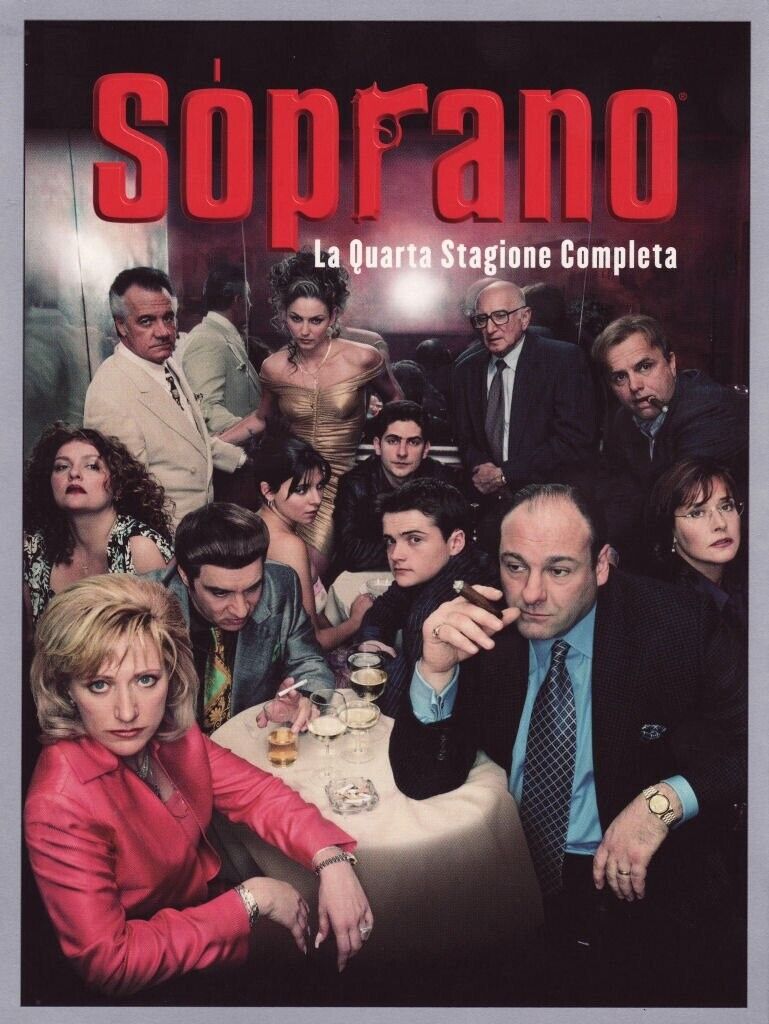 I SOPRANO – LA QUARTA STAGIONE COMPLETA – 4 – ITA – ENG – 4 DVD