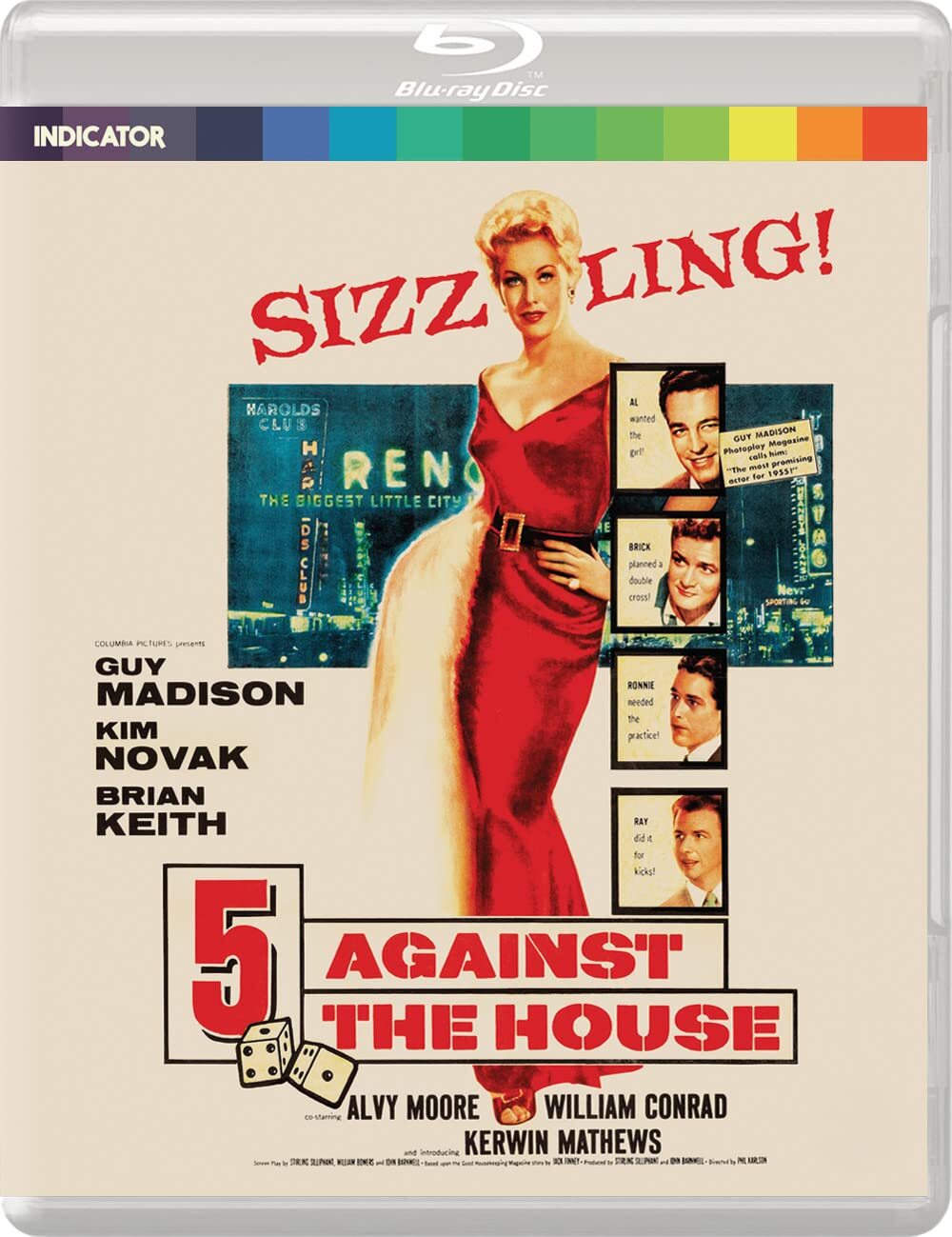 5 Against the House (Standard Edition) (Blu-ray) Guy Madison Kim Novak