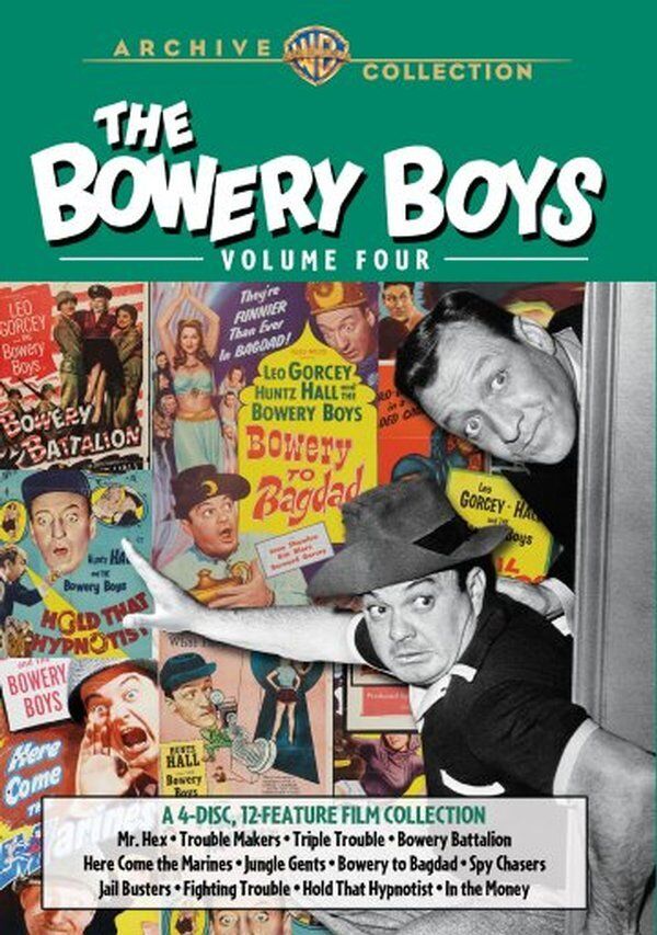 The Bowery Ragazzi - Volume 4 (12 Film Su 4-Discs) DVD (1946-1958) - Leo Gorcey