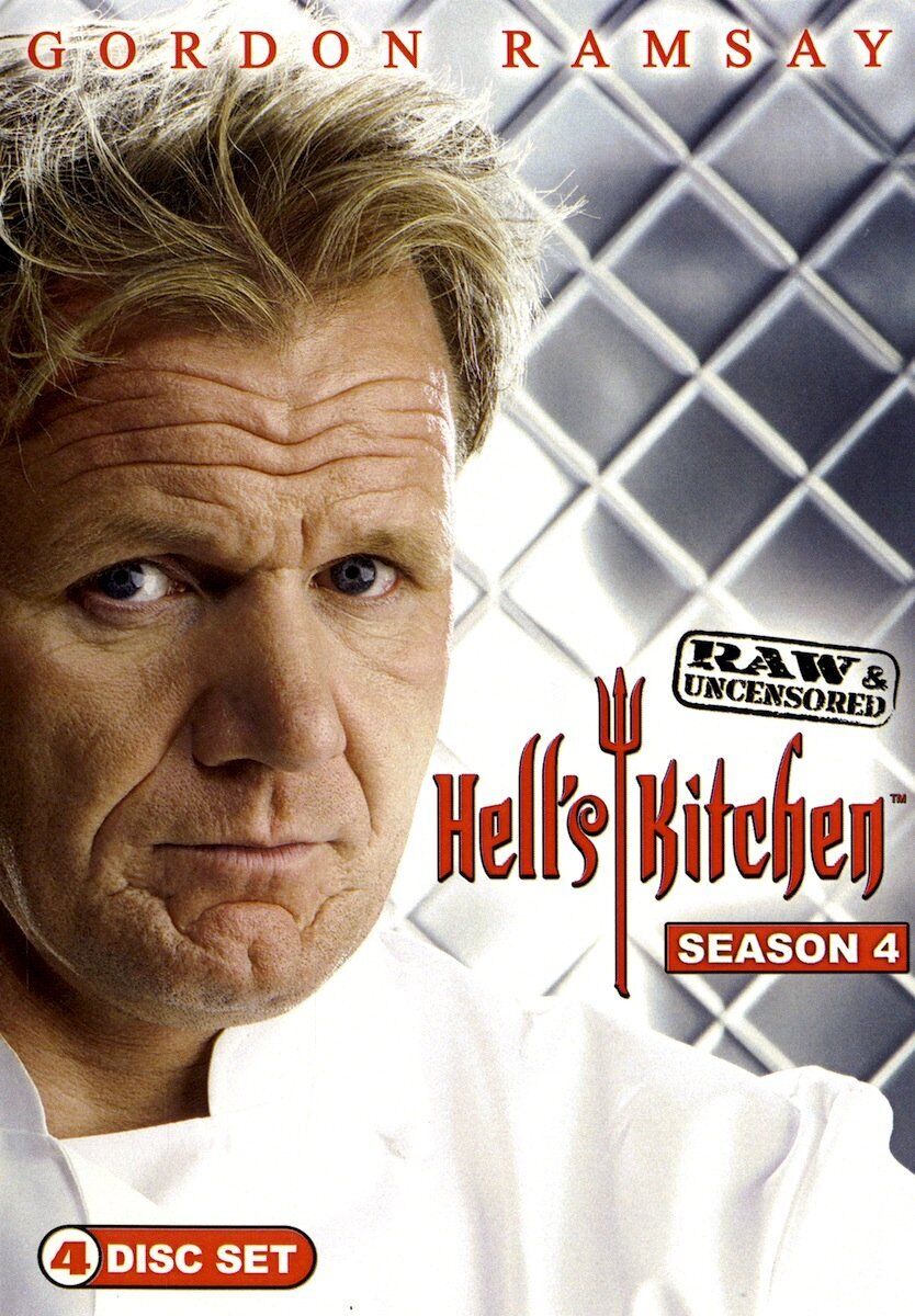 Gordon Ramsay - Hell's Kitchen Season 4 // (DVD) Gordon Ramsay