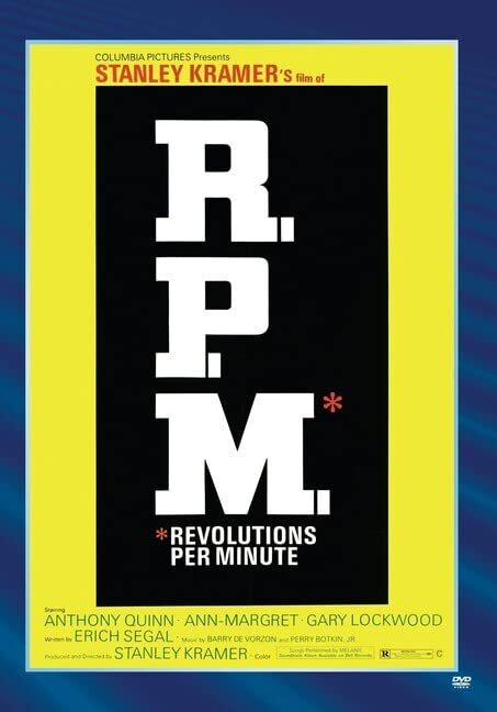 RPM (DVD) Ann-Margret Anthony Quinn Gary Lockwood Paul Winfield
