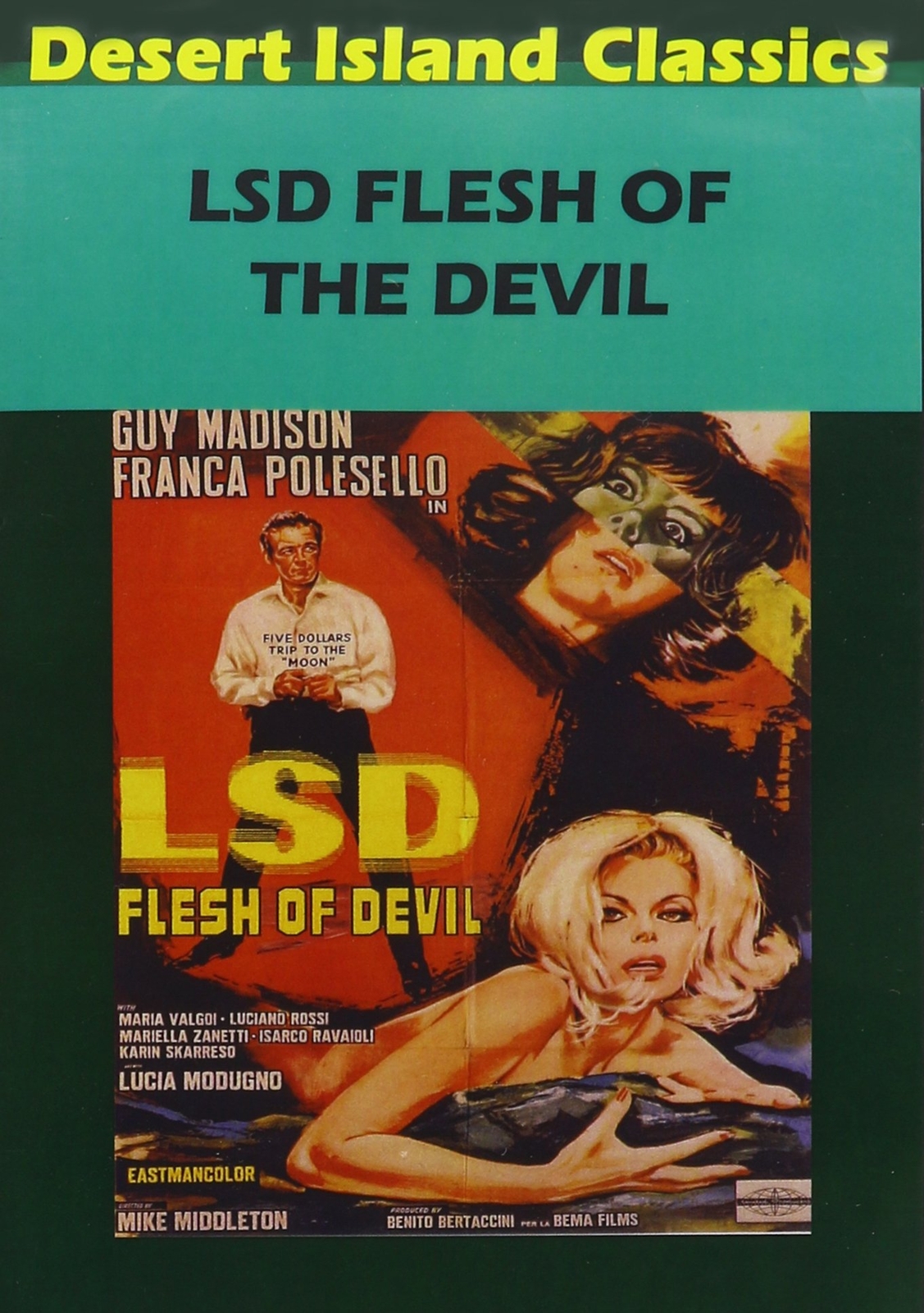 LSD Flesh Of The Devil (DVD) Franca Polesello Guy Madison