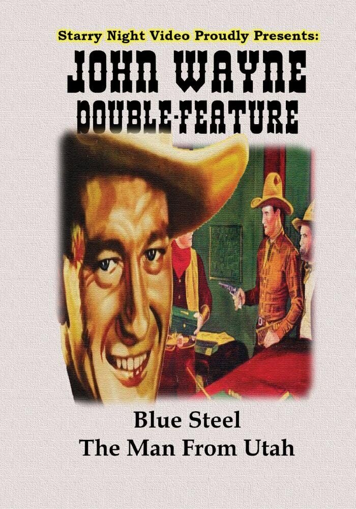 John Wayne Double Feature #5 - Blue Steel & The Man From Utah (DVD) John Wayne