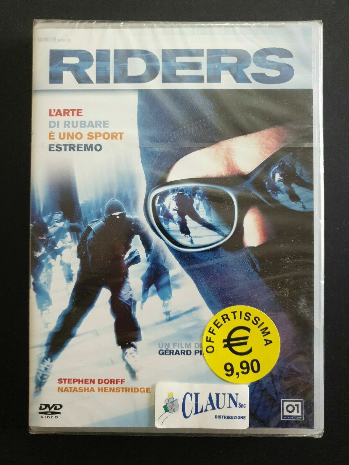 RIDERS * L'arte di Rubare è uno Sport Estremo DVD Nuovo Sigillato
