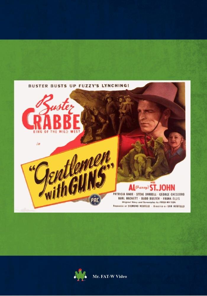 Gentlemen with Guns (DVD) Al St. John Budd Buster Frank Ellis George Morrell