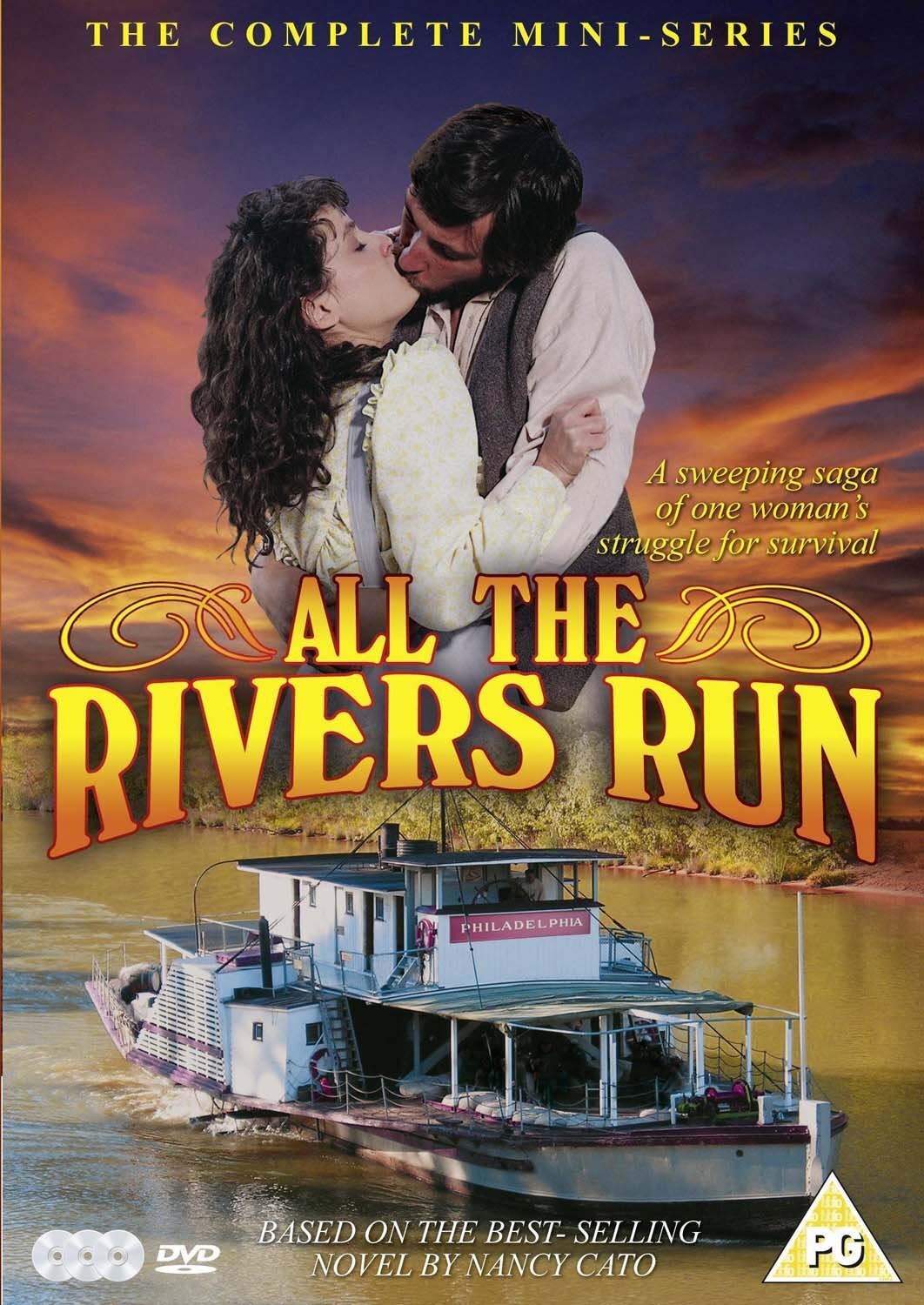 All The Rivers Run (DVD) John Waters Carol Burns Frank Gallacher Sigrid Thornton