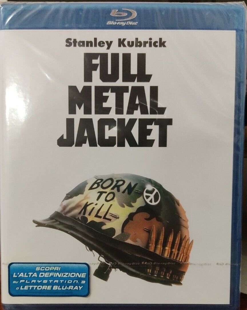 BLURAY FULL METAL JACKET 1987  NO EDICOLA NUOVO SIGILLATO
