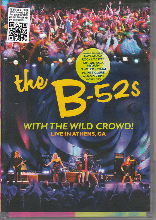 The B-52s* With The Wild Crowd! Live In Athens DVD (Eagle Vision) Nuovo
