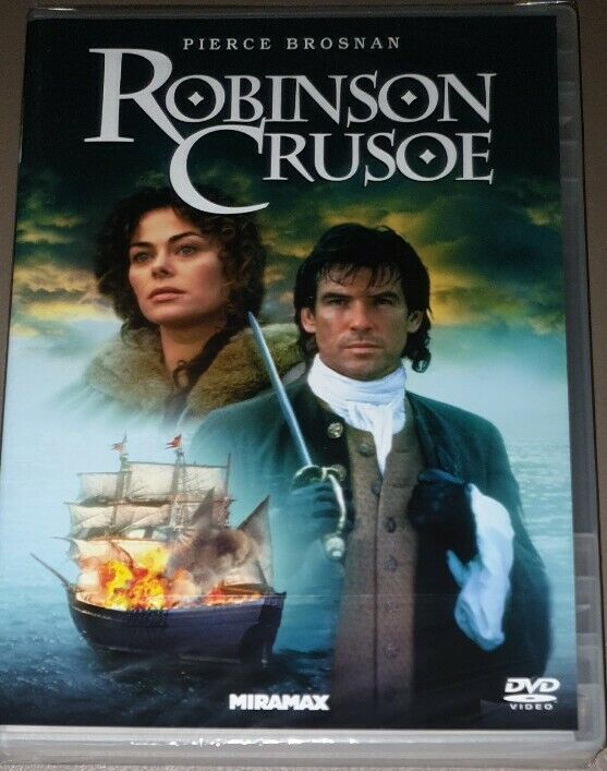 ROBINSON CRUSOE (1998) DVD - NUOVO - PIERCE BROSNAN
